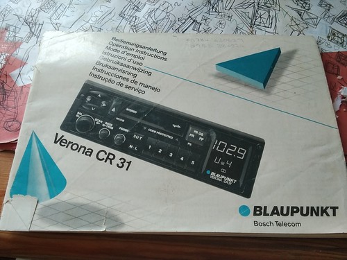 Blaupunkt vintage blue - vintage, spot