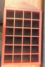 Vintage Wooden 24 Thimble Wall