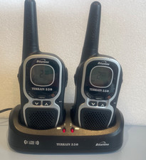 Binatone Terrain 550 Twin Walkie-Talkies with  Charger Dock Black