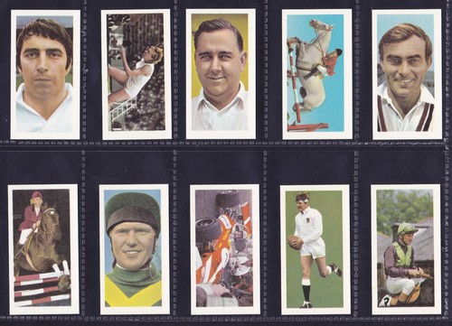Barratt famous sportsmen 1971 - sportsmen,