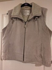 Leather Winter Vest Size 16