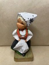 Vintage Hand Carved Norweigian