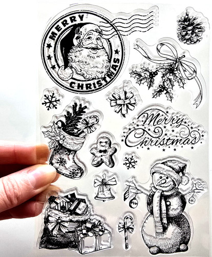 Clear stamps classic christmas - clear,