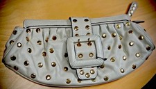 Be&D cream and gold studded
