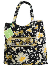 VERA BRADLEY Curvy Tote Bag in