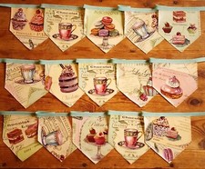 Handmade Oilcloth Bunting