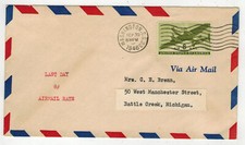 Postal History1946 LAST DAY OF