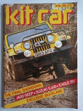 KIT CAR Magazine - April 1985
