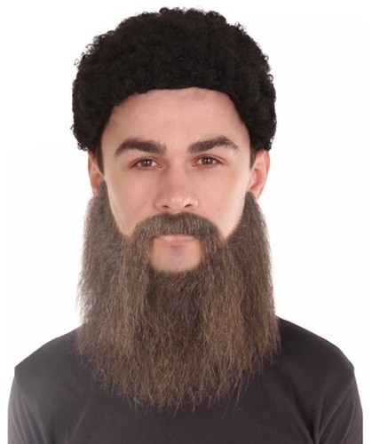 Mens long beard moustache - mens,