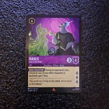 Hades Lord of the Dead - 36/204 - Rare - Disney Lorcana