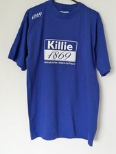 Kilmarnock FC Killie 1869 blue T-Shirt size Medium
