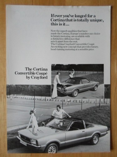 Crayford ford cortina mk4 - crayford,