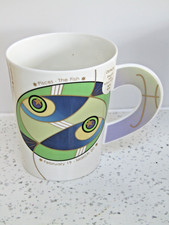 Dunoon Mug Zodiac Collection Pisces Anne Searle Design Fine Bone China