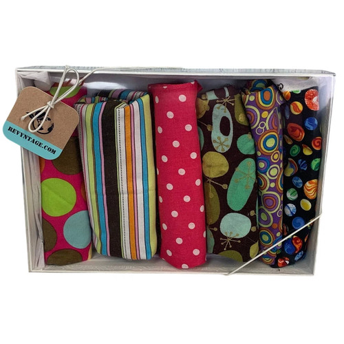 Polka dot mod stripe marbles - polka,