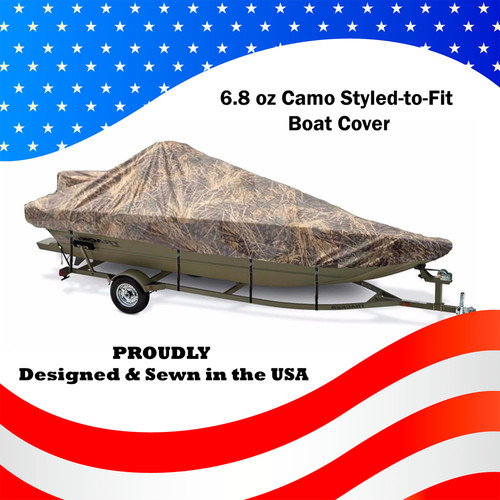 Camo boat cover - camo,