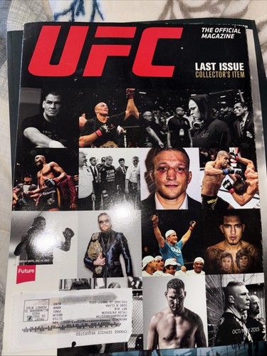 Ufc magazine final issue oop - magazine,