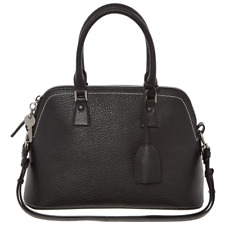 MAISON MARGIELA Tote Bag 5AC Logo Leather Handbag Black Bag - RP £1900.00