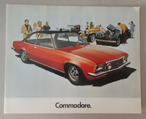 Opel commodore brochure 1972 - opel,