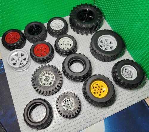 Lego wheels and tyres - wheels,