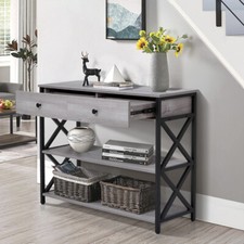 3 Tiers Console Tables Side