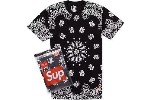 Supreme hanes bandana - hanes,