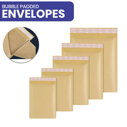 Bubble padded envelopes - padded,