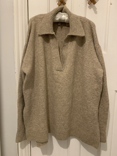 Collared jumper with side - h&m,