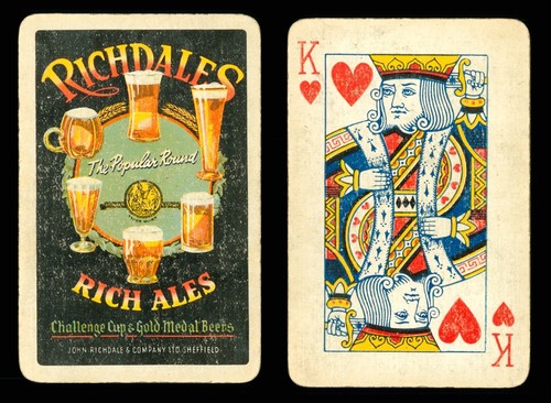 Playing card brewery - card,
