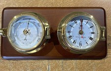 Royal Mariner Brass Clock &