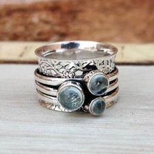 Handmade Aquamarine 925