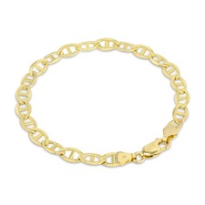 14K Yellow Gold Solid 5mm Mens