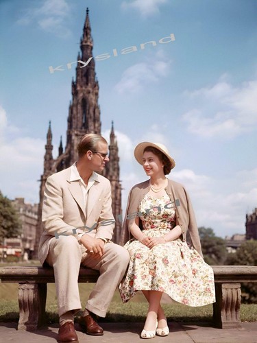 Queen elizabeth and prince - ,