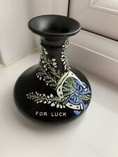 VINTAGE SHELLEY VASE ‘FOR LUCK’