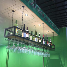 Ceiling Wine Glass Rack -