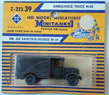Vintage Roco Minitanks 223 Ambulance Truck M-33 MIB