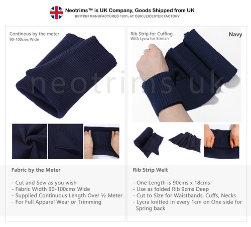 Rib knit fabric sweater - rib,