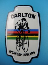 Carlton headbadge seatube - carlton,