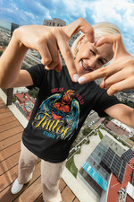 Women's Tattoo Print Short