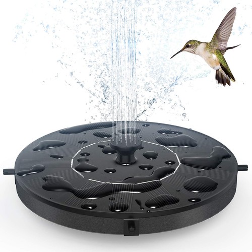 Solar water fountain - water,