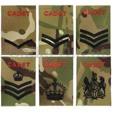 ACF/CCF MTP Cadet Rank Slides - Singles