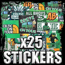 25x Celtic Stickers | Mixed