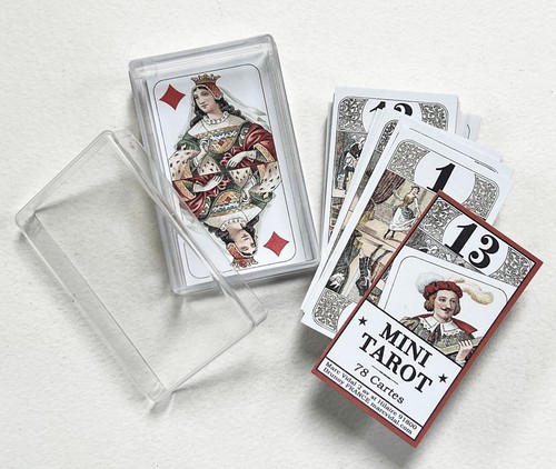 Unused french mini tarot - unused,