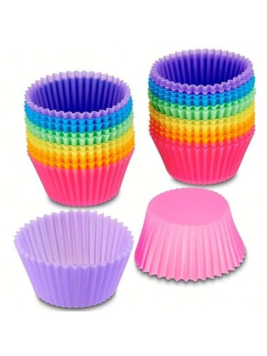 12pk silicone cupcake cases - 12pk,