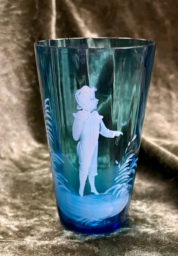 Beautiful antique mary gregory - antique,