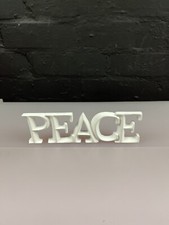 POSH GRAFFITI White PEACE