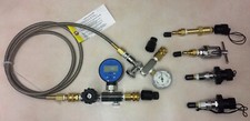 Oxygen Transfill SCUBA Tank Whips For Nitrox/Trimix/Helium/Haskel, etc.