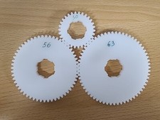 30T, 56T, 63T Set of 3x Harrison M250 change gears