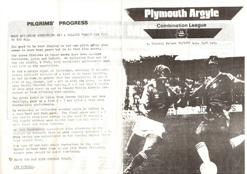 Plymouth argyle crystal - argyle, v