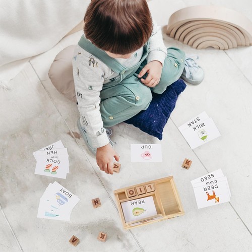 Soka wooden spelling - soka,