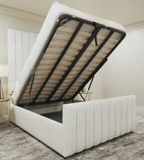 PANEL TEDDY BOUCLE BED FRAME